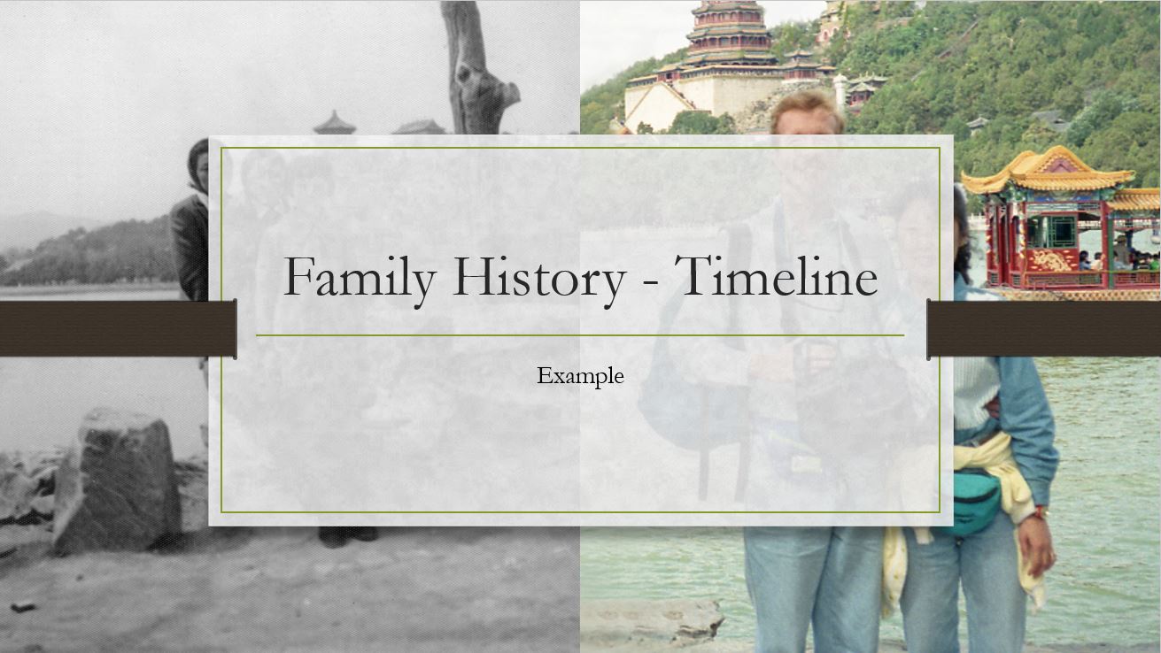 My Family History